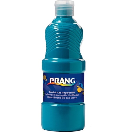 Prang Tempera Paint, Ready to Use, Nontoxic, 16 oz., Turquoise DIXX21619